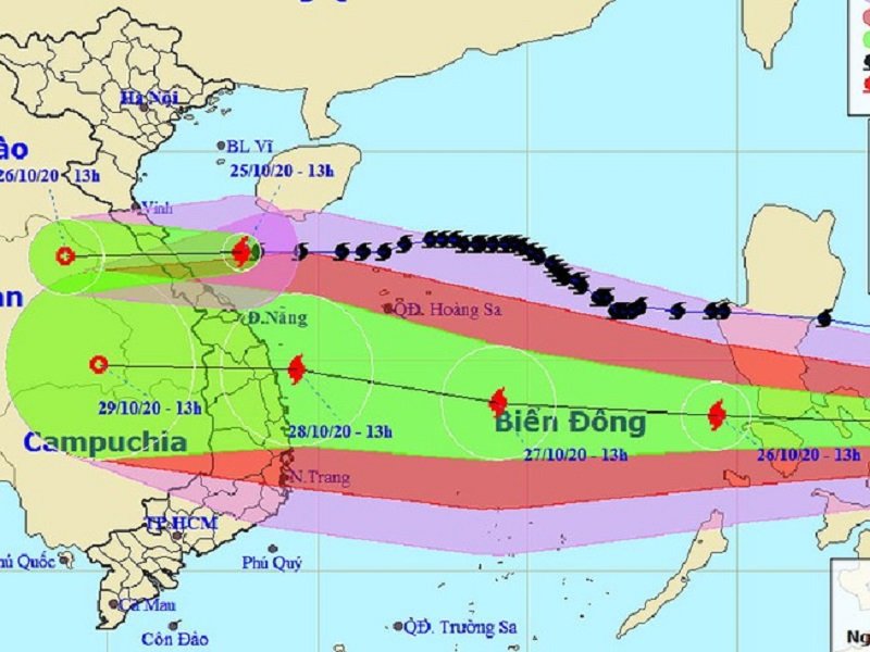 Ba điểm đáng chú ý của bão số 9