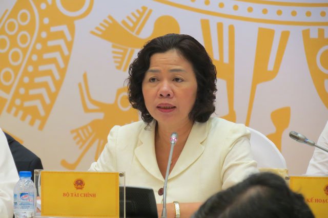 Thứ trưởng Bộ Tài chính Vũ Thị Mai.