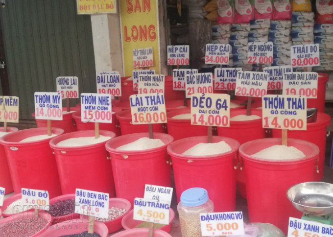 Giá xuất khẩu gạo trong tháng 2/2020 giảm 6,5% so với tháng 1/2020 nhưng tăng 5,3% so với tháng 2/2019
