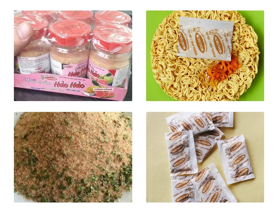 Muối chấm Hảo Hảo khác gì với bột canh trong mì tôm Hảo Hảo