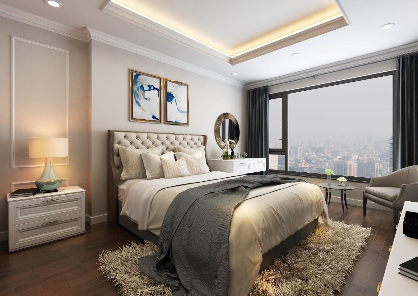 Các phòng trong từng căn hộ đều đón được tối đa lượng ánh sáng tự nhiên
