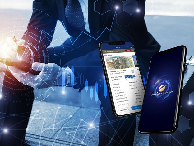 Chỉ với chiếc điện thoại thông minh, nhà đầu tư có thể ngồi nhà và chốt deal thành công.