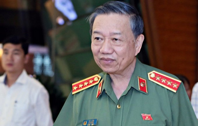 Bộ trưởng Bộ Công an, đại tướng Tô Lâm