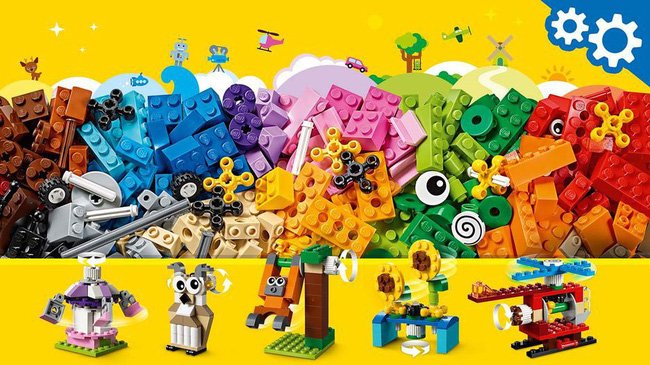 Quà 1/6 cho bé từ 3-5 tuổi là bộ độ lắp ghép đòi hỏi sự kiên trì của bé