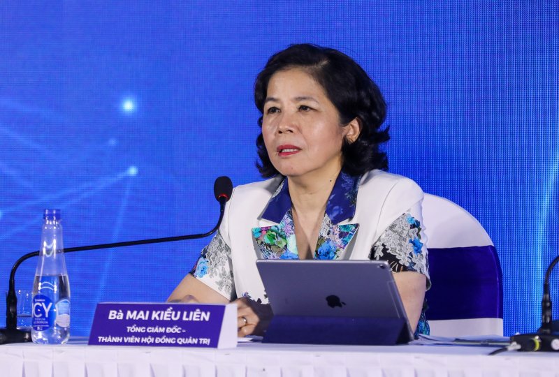 Bà Mai Kiều Liên - TGĐ Vinamilk