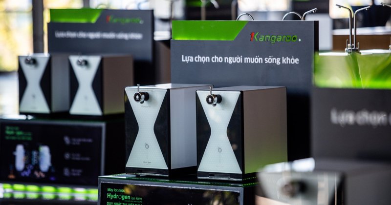 Kangaroo cho ră mắt, máy lọc nước Kangaroo với công nghệ độc quyền cho khả năng tạo nước Hydrogen ion kiềm – loại nước được các nhà khoa học coi là nước sống