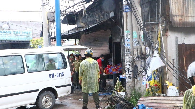 Cơ quan điều tra đang nghi vấn nguyên nhân vụ hỏa hoạn có dấu hiệu một vụ tự tử.