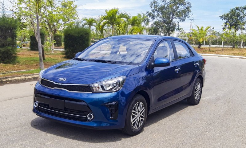 Xe Kia Soluto sản xuất tại nhà máy THACO Kia - KCN THACO Chu Lai.