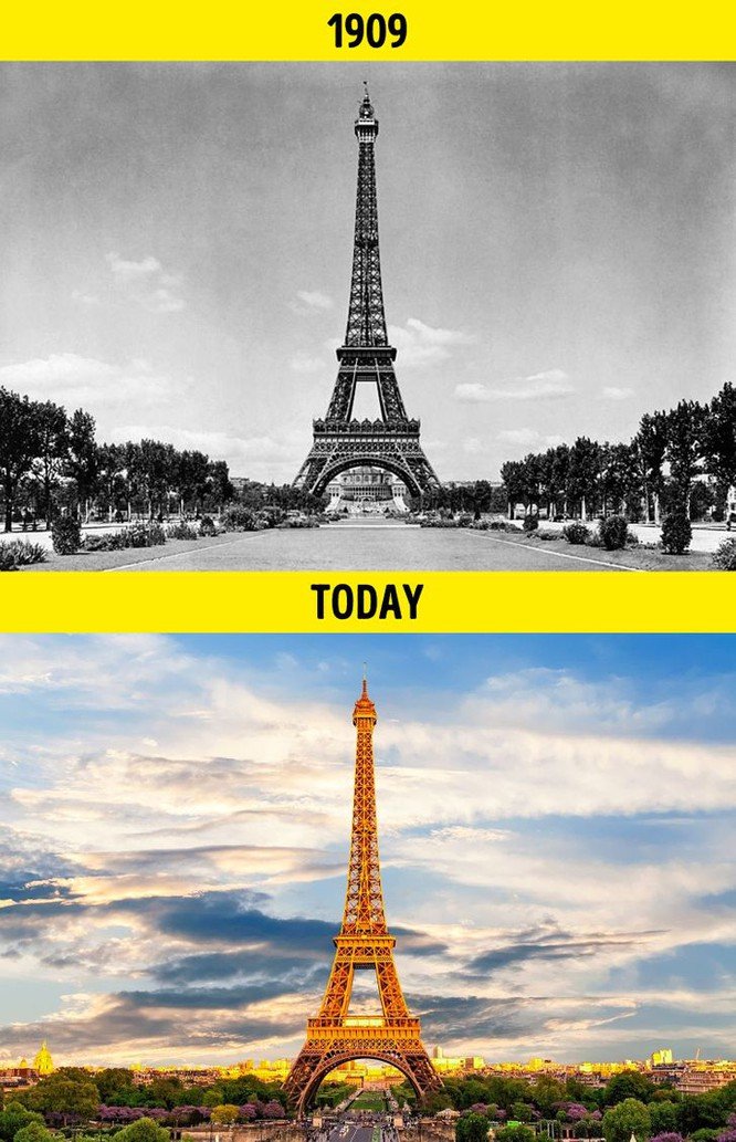 Tháp Eiffel qua 100 năm vẫn sừng sững