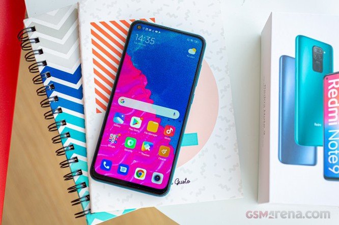 Redmi Note 9 (Ảnh: GSMarena)