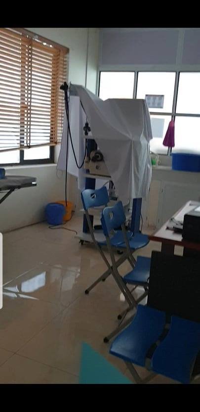  Thiết bị y tế lạ đặt tại PKĐK Ngôi Sao.