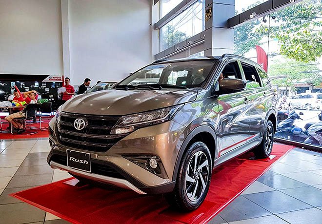 Giá lăn bánh Toyota Rush 2020 tháng 10/2020