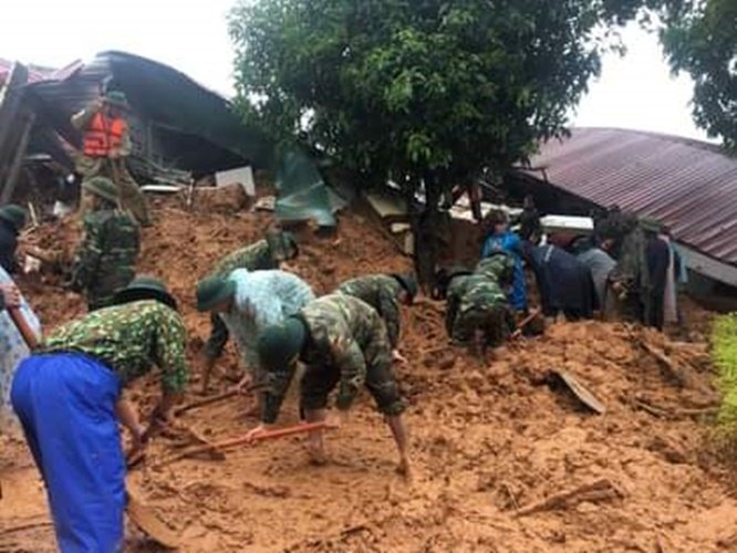 Công tác tìm kiếm được tiến hành khẩn trương