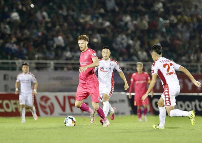 Kết quả bóng đá Sài Gòn 0-0 TPHCM (Vòng 3 giai đoạn 2 V-League 2020)