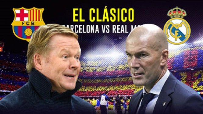 Lần đầu cho Koeman vs Zidane