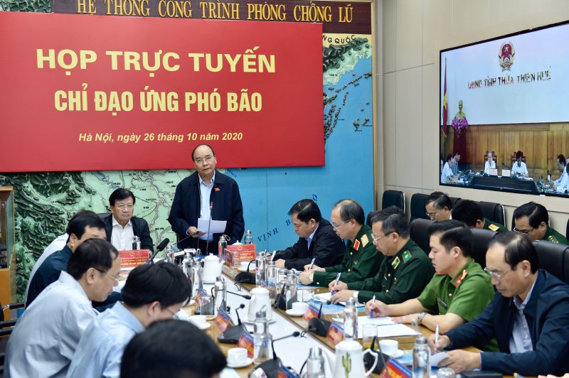 Thủ tướng Chính phủ vừa có Công điện yêu cầu các Bộ ngành, địa phương liên quan triển khai ứng phó khẩn cấp với bão MOLAVE (bão số 9).