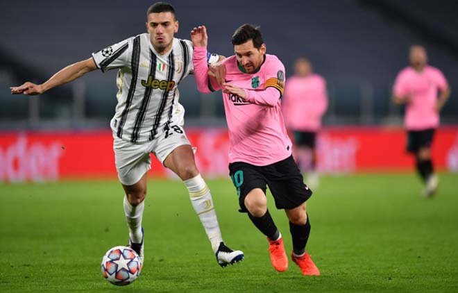 Kết quả Juventus vs Barca, Messi chói sáng, Barca 