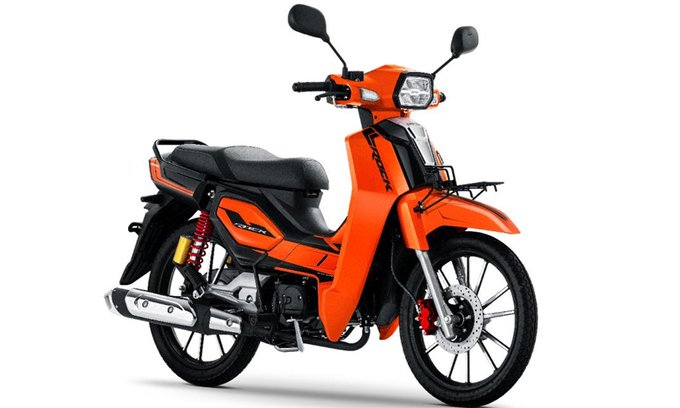 Rock 110 phiên bản Racing. Ảnh: GPX