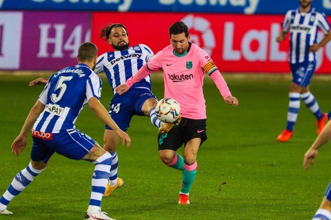 Kết quả Alaves vs Barcelona, đá hơn người, liên tục dồn ép đối thủ Messi và đồng đội vẫn không khuất phục được một Alaves kiên cường.