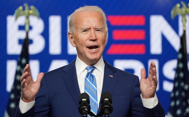 Ứng viên Joe Biden đang giành lợi thế lớn.