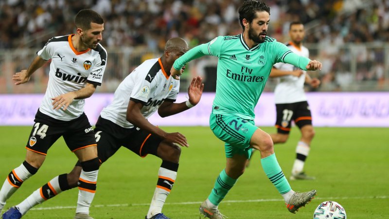 Kết quả Valencia - Real Madrid