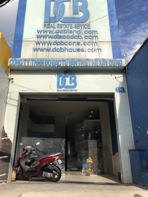 Trụ sở Công ty DCB. (Ảnh: Báo Công an TP HCM).