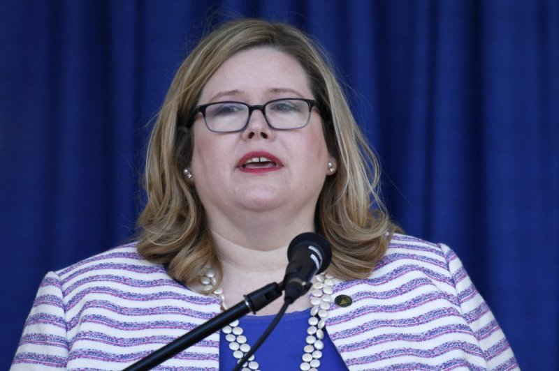 Bà Emily Murphy trong một lần phát biểu ở Washington ngày 21/9/2019. Ảnh: AP.