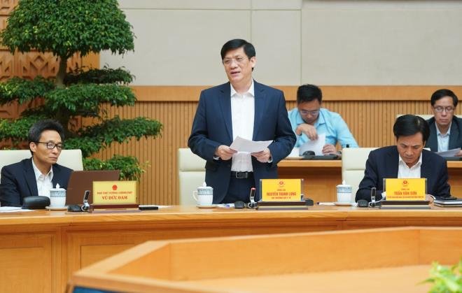 GS.TS Nguyễn Thanh Long - Bộ trưởng Bộ Y tế. (Ảnh: VGP)
