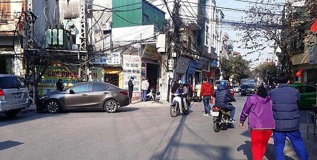 Hiện trường tai nạn