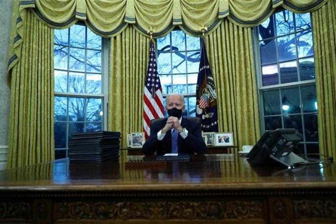 Tổng thống Mỹ Joe Biden. (Ảnh: Reuters)