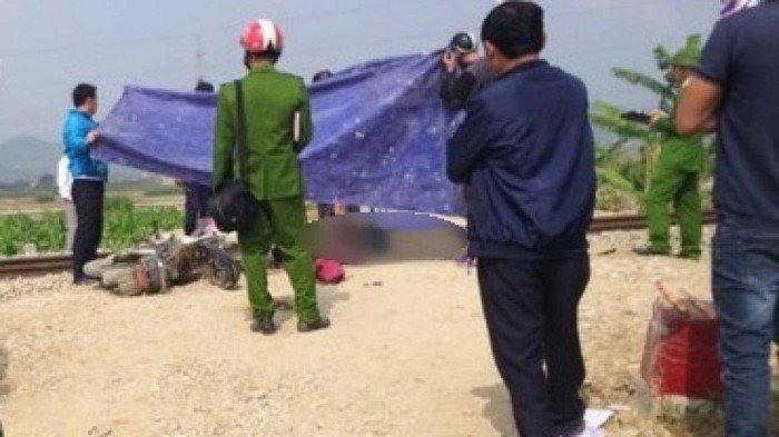 Hiện trường vụ tai nạn.