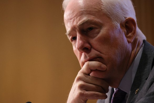 Thượng nghị sĩ Cộng hòa John Cornyn - Ảnh: REUTERS
