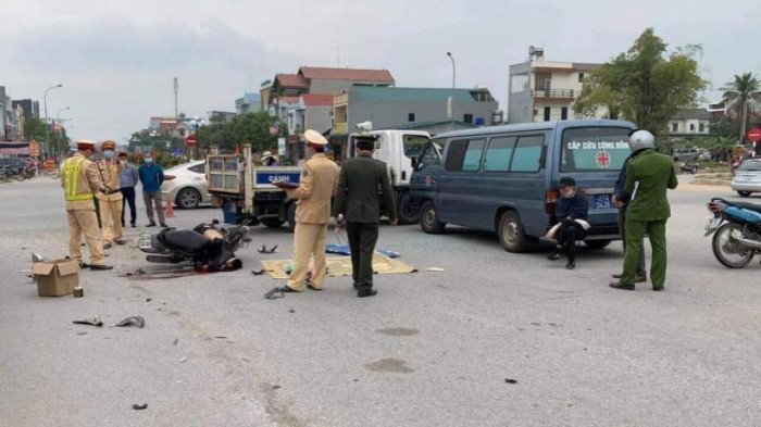 Thanh niên tử vong, biến dạng sau TNGT ở Vĩnh Phúc mới sang tuổi 19