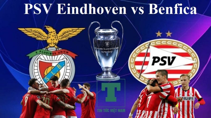 Soi kèo PSV Eindhoven vs Benfica, dự đoán kết quả bóng đá cúp C1 châu Âu