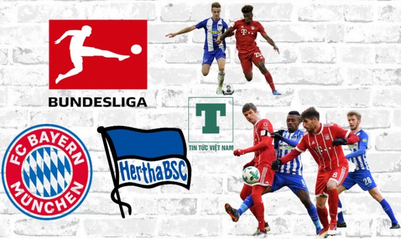 Soi kèo Bayern Munich vs Hertha Berlin giải VĐQG Đức. Dự đoán kết quả bóng đá Đức giữa Bayern Munich đấu Hertha Berlin
