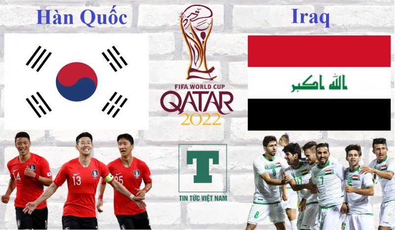Soi kèo Hàn Quốc vs Iraq, 18h00 ngày 2/9, dự đoán kết quả bóng đá World Cup 2022