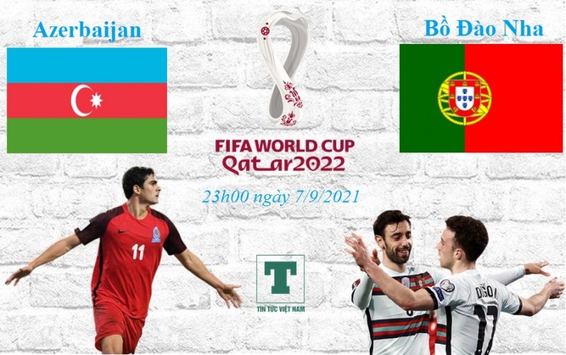 Soi kèo Azerbaijan vs Bồ Đào Nha, 23h00 ngày 7/9, dự đoán kết quả bóng đá vòng loại World Cup 2022