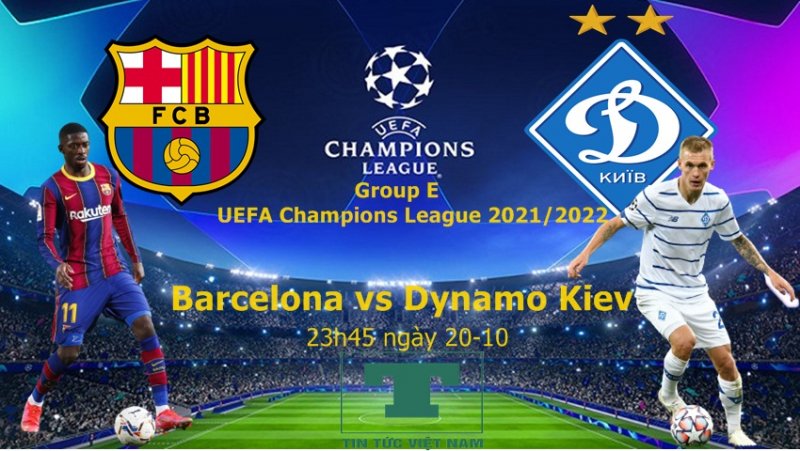 Soi kèo bóng đá, nhận định Barcelona vs Dynamo Kiev, 23h45 ngày 20/10, UEFA Champions League