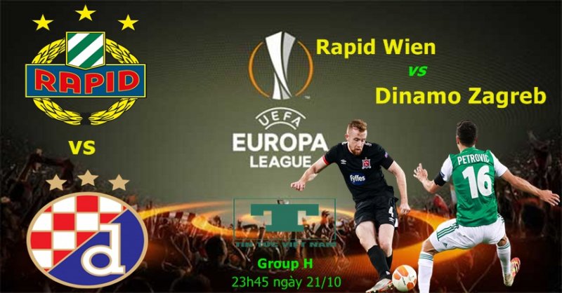 Phân tích tỉ lệ kèo châu Á, trực tiếp kết quả, tỉ lệ, típ, soi kèo Rapid Wien đấu Dinamo Zagreb, cúp C2 châu Âu