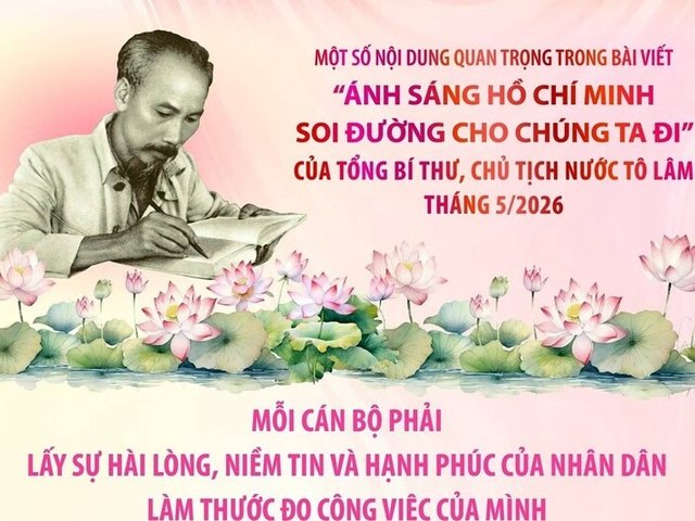 Lấy sự hài lòng, niềm tin và hạnh phúc của Nhân dân làm thước đo công việc