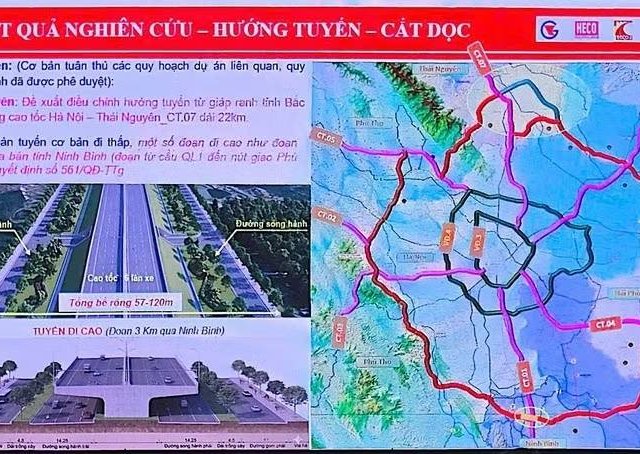 Đề xuất đầu tư đoạn cao tốc trên tuyến vành đai 5 Vùng Thủ đô với 8 làn xe