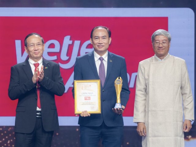 Vietjet được vinh danh “Dấu ấn Thương hiệu Việt hướng tới tăng trưởng xanh”