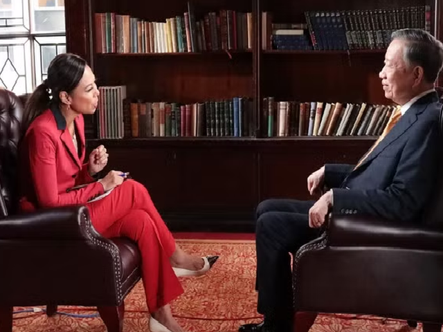Tổng Bí thư, Chủ tịch nước Tô Lâm trả lời phỏng vấn kênh truyền hình Bloomberg TV
