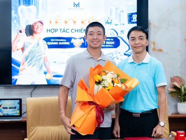 Miss Dental và 'cú bắt tay' chiến lược với tay vợt Quang Dương: Đưa nụ cười Việt vươn tầm quốc tế