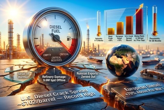 Các nhà máy lọc dầu Nga tăng sản lượng diesel để thực hiện thỏa thuận với Mỹ